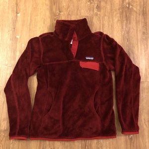 Patagonia | Fleece Pullover | Maroon | Size XS
